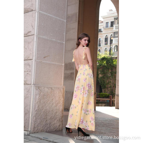 Ladies' Floral Cami Maxi Dress